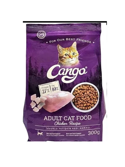 Сухой корм для взрослых кошек Cango Adult Cat Food Chicken Recipe, с курицей, 300 г
