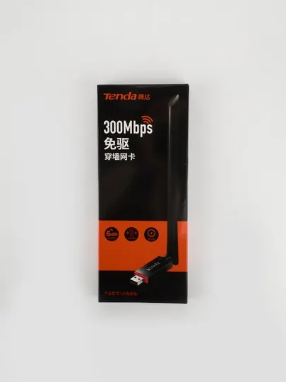 Wi-Fi адаптер Tenda U6, 300 Мб/с, USB, для ноутбуков и компьютеров