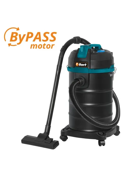 BORT Пылесос для сухой и влажной уборки BSS 1530 BLACK