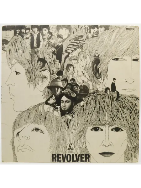 Beatles - Revolver (2-nd, UK), 1966 Винил