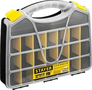 Пластиковый органайзер STAYER SPACE-15 38038-15_z01