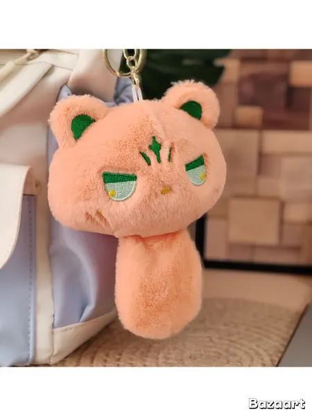 Мягкая игрушка брелок котик аниме