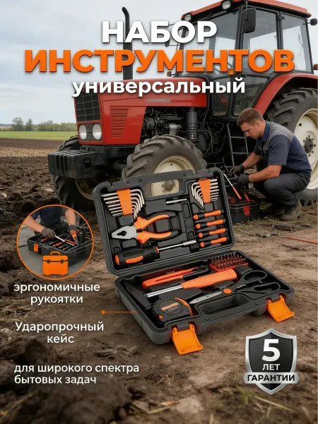 Набор инструментов для автомобиля в кейсе