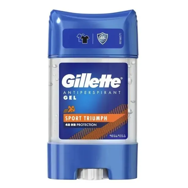 Гелевый дезодорант-антиперспирант Gillette SPORT TRIUMPH 48Ч, 70мл