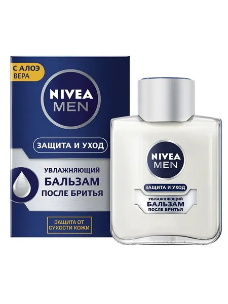 Бальзам Nivea Men после бритья Увлажняющий, 100мл, (2 шт)