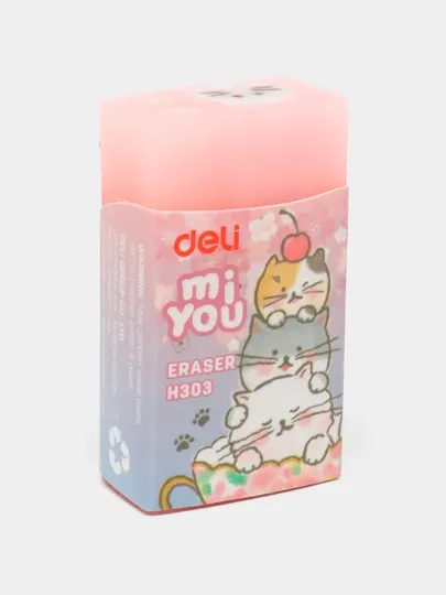 Ластик 5 шт, H303 Deli, 303-EH