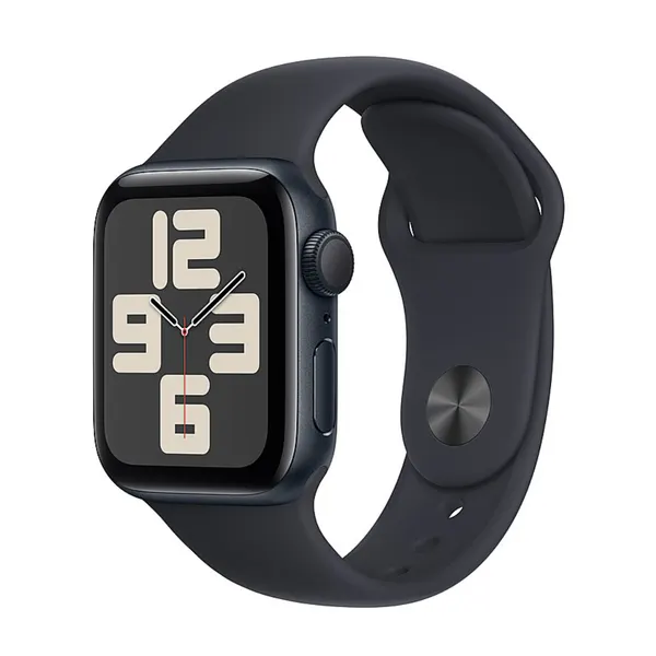 Смарт-часы Apple Watch Series SE2 44mm Midnight Aluminum Case with Black Sport Band (черный) M/L