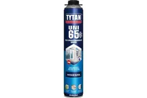 Tytan professional Профессиональная монтажная пена Tytan 65 UNI, 750 мл, 12 шт