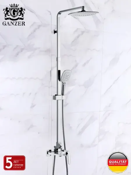 Ganzer Душевая система с тропическим душем