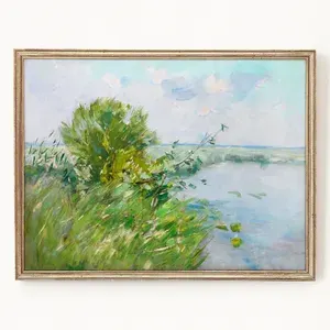 Постер "Озеро - Карл Гагемейстер", 30х40 см (без рамки)
