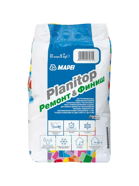 Ремонтный состав Ремонт и финиш MAPEI PLANITOP (5 кг) 20319