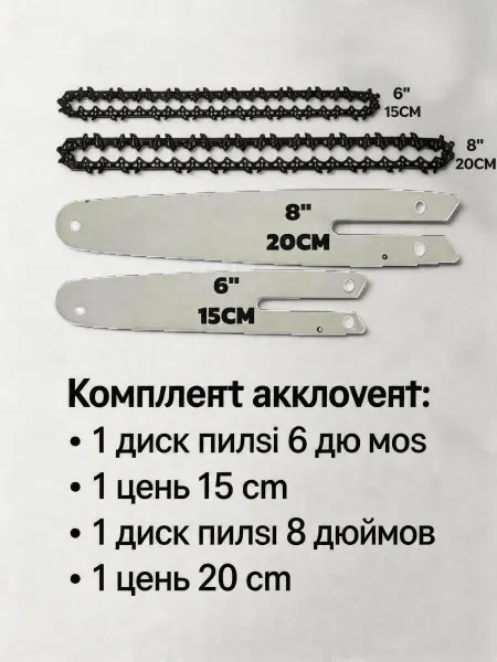 Pinsen Цепь для бензопилы и электропилы 62 звена