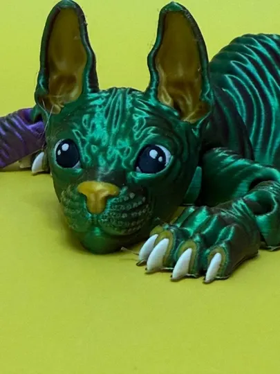 Подвижный кот Сфинкс, игрушка антистресс