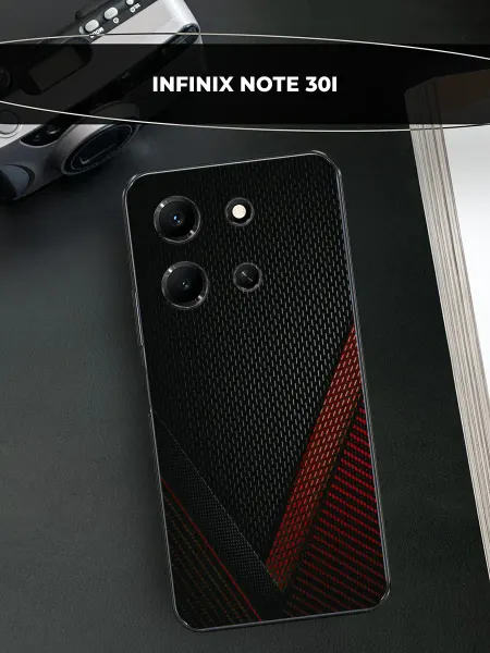 Infinix Чехол на Note 30i карбон