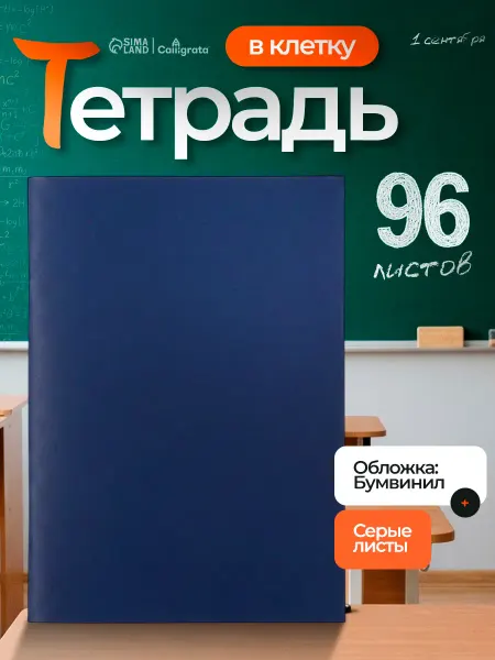 Calligrata Тетрадь школьная 96 листов