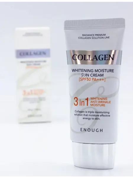 ENOUGH Солнцезащитный крем для лица тела 50 spf 3в1