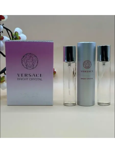 Духи в подарок Мини набор духов 3в1 Versace Bright Crystal-версаче