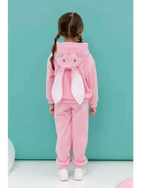 Fluffy Bunny Спортивный велюровый костюм Зайка