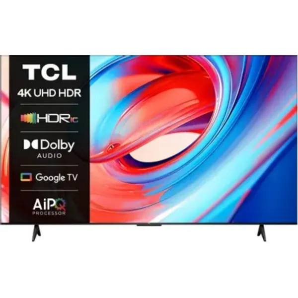 Телевизор TCL 75V6C 75", 4К, Google TV, Wi-Fi, Bluetooth, VA-матрица, черный