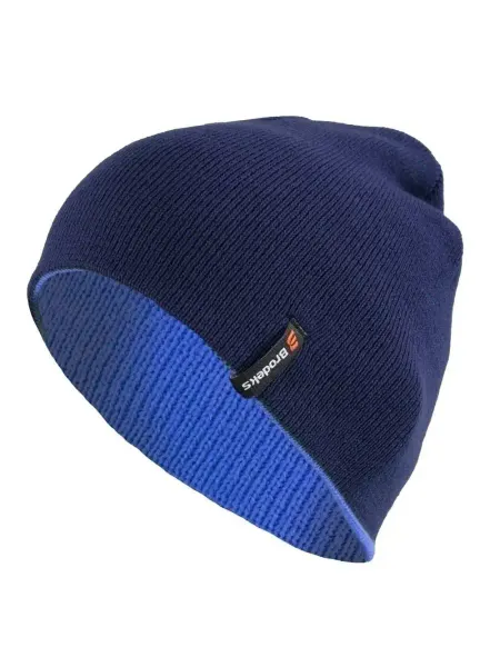 BRODEKS Шапка мужская зимняя без отворота Light Bicolor