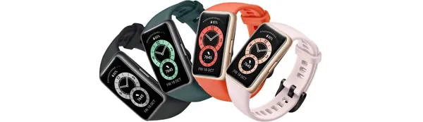 Смарт-часы HUAWEI Band 6, Forest Green, AMOLED, SpO₂, 96 режимов, 14 дней