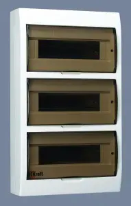 DEKraft Корпус пластиковый навесной 36 мод. IP41 ЩРН-П-36 31014DEK