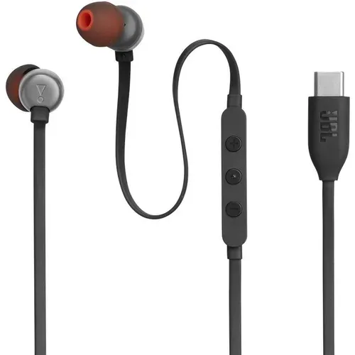 JBL 310C USB Type-C Проводные наушники, с микрофоном, черные
