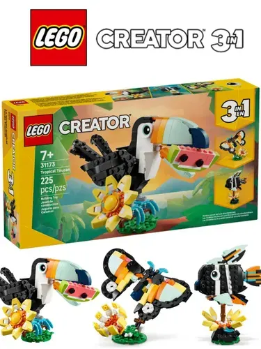 LEGO Конструктор Creator 31173 Тропический тукан 3в1