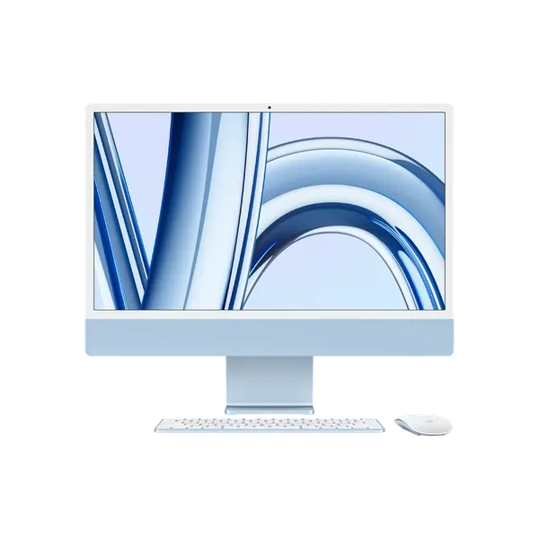IMac 24" M3, 8C CPU 10C GPU, 8ГБ 512ГБ SSD, Синий