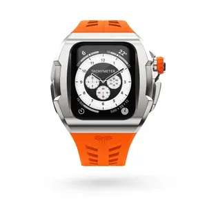 Корпус чехол для часов Apple Watch 7/8/9 c диагональю экрана 45 мм из нержавеющая стали 316L