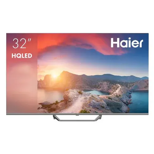 Haier Телевизор 32 Smart TV S2 Pro 32″ Full HD, черный