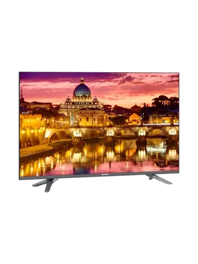 Телевизор Shivaki 32H4103 32" HD LED, безрамочный дизайн, темный асфальт, Smart TV