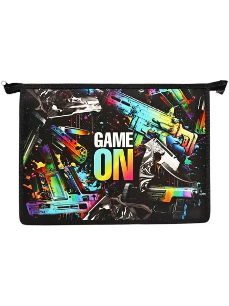 Calligrata Папка для тетрадей "Game" на молнии, А4, 32,5х23х5,5 см