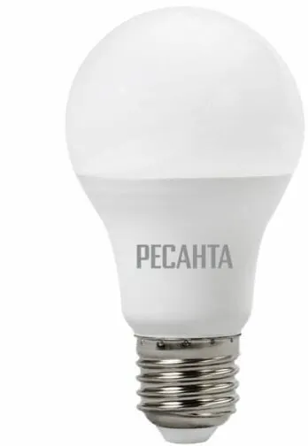 РЕСАНТА Лампа светодиодная LL-R-A60-7W-230-4K-E27