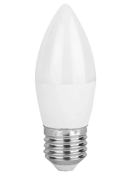 Лампа светодиодная LED B35-15W-827-E27 15т свеча теплый