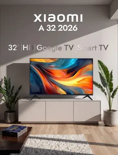 Xiaomi Телевизор L32MB-ARU, Direct LED, 60 Гц, Smart TV 32″ HD, черный
