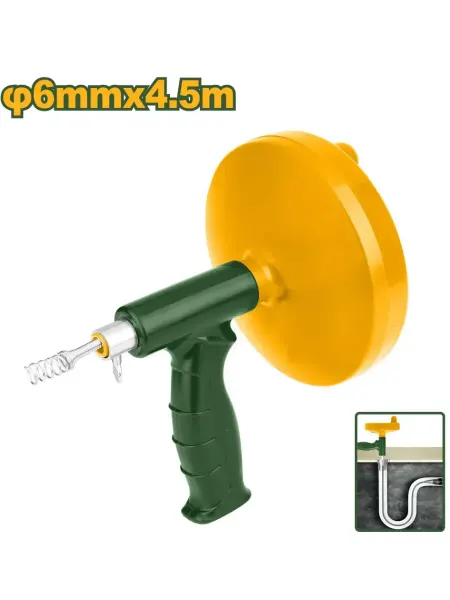 Jadever Tools Трос сантехнический пружинный JADEVER JDDD3345 4,5 метра