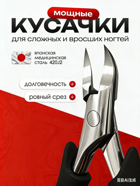 MOFY Мощные кусачки для сложных и вросших ногтей