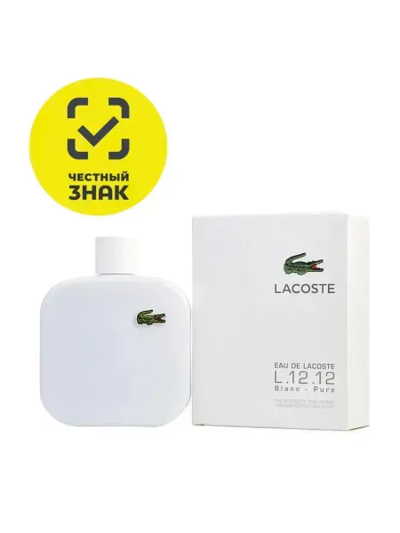 Оригинальная парфюмерия Туалетная вода Lacoste L.12.12 Noir (100 мл)