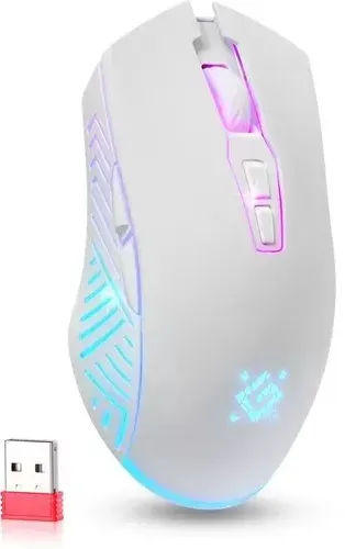 Мышь беспроводная игровая, Pandora GM-502, 3200dpi, LED, Defender (52502)