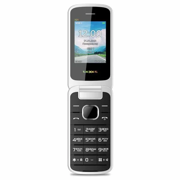 Мобильный телефон teXet TM-325 цвет антрацит