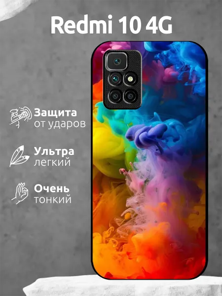 Li&Va Чехол на Redmi 10 краски