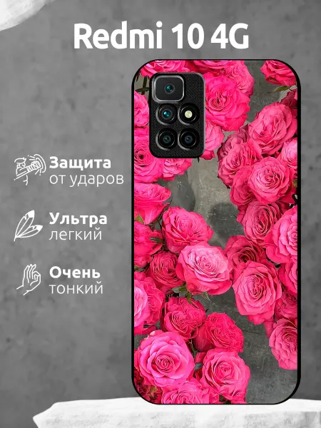 Li&Va Чехол на Redmi 10 розы