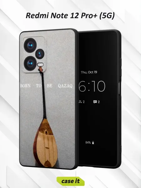 Case it Чехол на Redmi Note 12 Pro Plus 5Gс принтом Домра