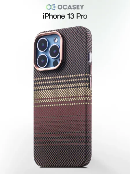 О'кейси Чехол на iPhone 13 Pro карбоновый