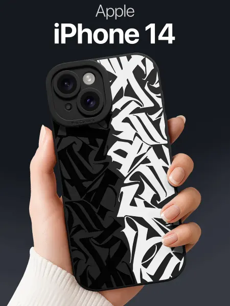 SCDesign Чехол на iPhone 14 с каллиграфией