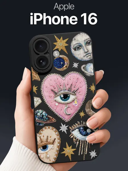 SCDesign Чехол на iPhone 16 с картой желаний