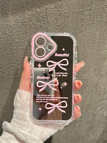 О'кейси Чехол на iPhone 16 зеркальный с принтом