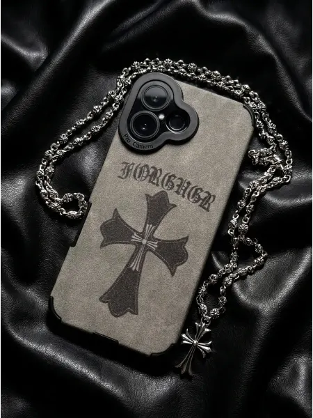 Chrome hearts Чехол на iPhone 17 противоударный