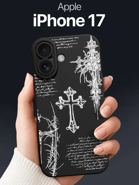 SCDesign Чехол на iPhone 17 с крестами